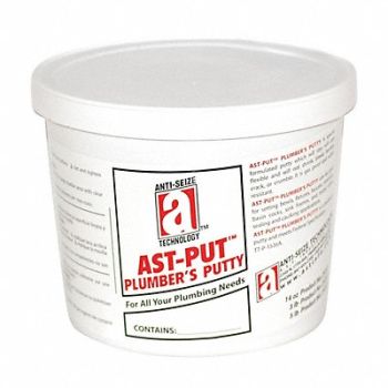 ANTI-SEIZE TECHNOLOGY Plumbers Putty 3lb. Tub, 56ZH24