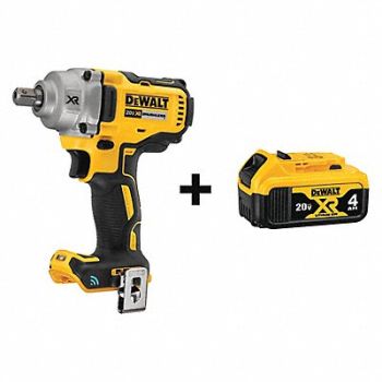 DEWALT Impact Wrench Cordless Compact 20VDC, 578Z60