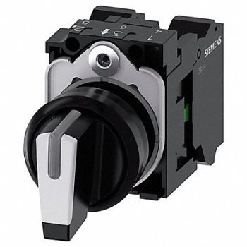 SIEMENS Selector switch illuminable 22 mm rou, 56JX04