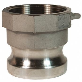 DIXON VALVE COUPLING Cam and Groove SS Adapter x FNPT 4, 58CP90