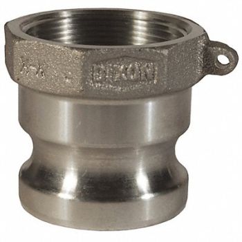 DIXON VALVE COUPLING Cam and Groove AL Adapter x FNPT 4, 58CP91