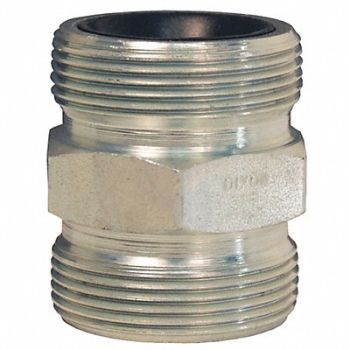 DIXON VALVE COUPLING Ground Joint Spud Dbl 3 NPSM Iron, 58CW12