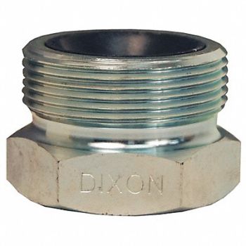 DIXON VALVE COUPLING Ground Joint Spud Female 3 NPT NPSM, 58CW14