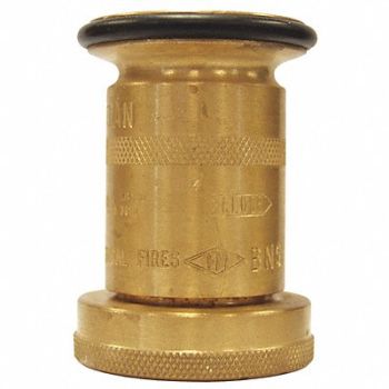 DIXON VALVE COUPLING Brass Washdown Nozzle NST 1-1/2, 58DJ10