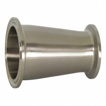 DIXON VALVE COUPLING Clamp Concentric Reducer 304 SS 2 x1.5, 58CZ67