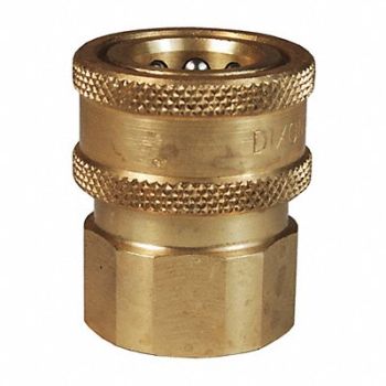 DIXON VALVE COUPLING VSeries Valved CouplerBR 1/2 FNPTF 1/2, 58CL38