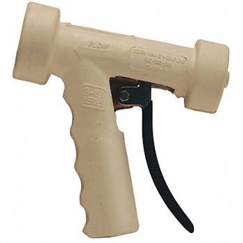 DIXON VALVE COUPLING Hot Water Washdown Spray Nozzle BR White, 58CL73