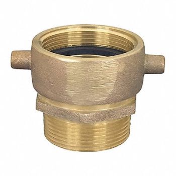 DIXON VALVE COUPLING BR FNST 2-1/2 Swivel x MNPT 2 PL, 58CN29