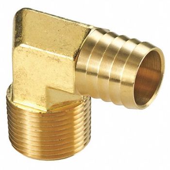 DIXON VALVE COUPLING Male NPT 1/2 xHoseBarb 1/2 90deg. Elbow, 58CN95