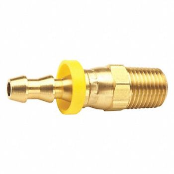 DIXON VALVE COUPLING Male NPTF Swiv 1/2 xPushon HoseBarb 1/2, 58CP09