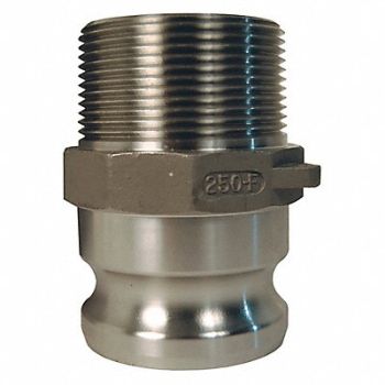 DIXON VALVE COUPLING Cam and Groove Adapter x MNPT 2 SS, 58DE28
