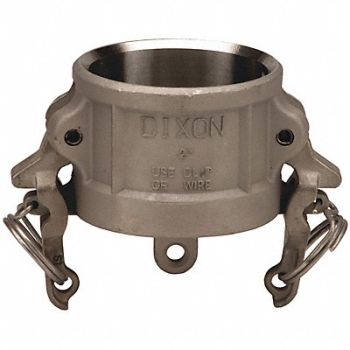 DIXON VALVE COUPLING Cam and Groove Dust Cap SS 3, 58DE80