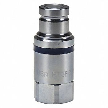 DIXON VALVE COUPLING HTSeries Plug ST 1/4 FNPTF 1/4, 58CZ83