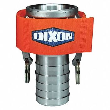 DIXON VALVE COUPLING LocKing Cam Arm HooknLoop Straps Up To5, 58CU38
