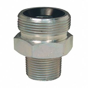 DIXON VALVE COUPLING Ground Joint Spud Dbl 3/4 x1 NPT NPSM, 58CZ42