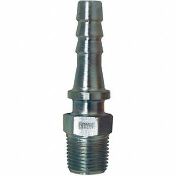 DIXON VALVE COUPLING Boss Male Stem Steel 1/2 NPTx 1/2, 58CW17