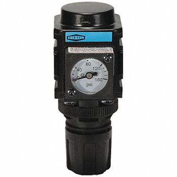 DIXON VALVE COUPLING Wilkerson Mini Regulator R08 1/4 Gauge, 58CX48