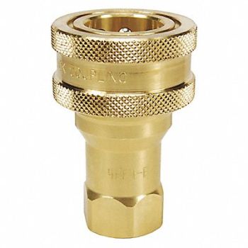 DIXON VALVE COUPLING HSeries Poppet FNPT 1 Coupler 1 BR, 58DH65