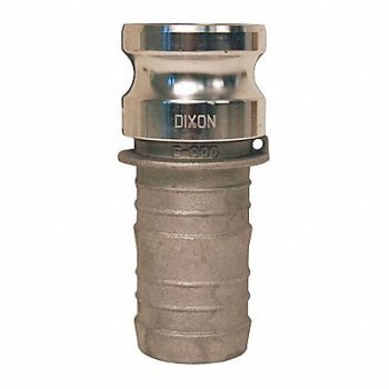DIXON VALVE COUPLING Cam/Groove Adapter x Hose Shank 3 AL, 58CY39