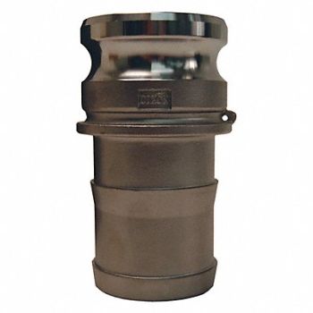 DIXON VALVE COUPLING Cam and Groove Adapter 2-1/2 316 SS, 55MH08