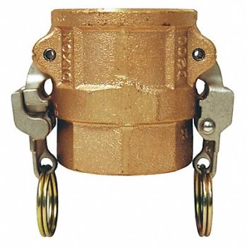 DIXON VALVE COUPLING EZ Cam and Groove Coupler x FNPT 1 BR, 58CY89