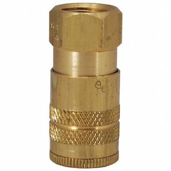 DIXON VALVE COUPLING AirChief Fem NPT 3/8 Coupler 1/4 BR, 58CZ16