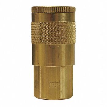DIXON VALVE COUPLING Automotive Coupler Female Brass 1/4, 58CZ24