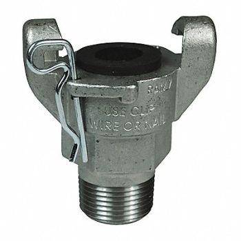 DIXON VALVE COUPLING Air King MNPT End Stainless 3/4, 58CZ29