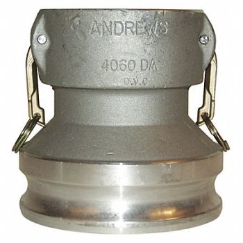 DIXON VALVE COUPLING Cam/Groove AL Coupler 1-1/2 Adapter 2, 58DE04