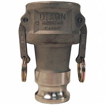 DIXON VALVE COUPLING Cam/Groove AL Coupler 2 Adapter 1-1/2, 58DE06