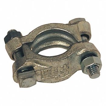 DIXON VALVE COUPLING Double Bolt Clamp 2-7/64 - 2-19/64, 58DG84