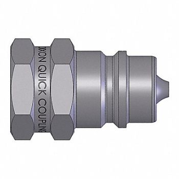 DIXON VALVE COUPLING K-Series FNPT 1/2 Plug 1/2 ST, 58DG09