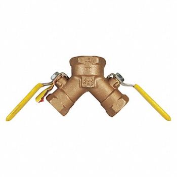 DIXON VALVE COUPLING Dual Y Valve Non-Vented 1 Inlet, 58DJ24