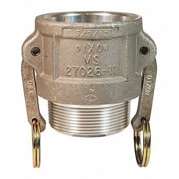 DIXON VALVE COUPLING Cam and Groove Coupler x MNPT 2 AL, 58DR09