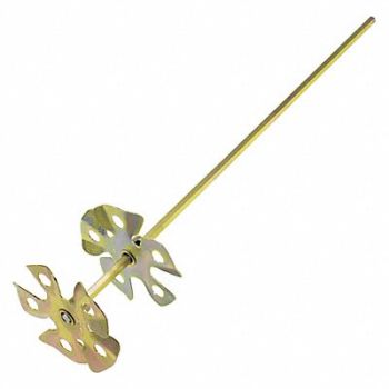 KRAFT TOOL Jiffler Mixer 2 2-1/2 Wheels, 58FC18