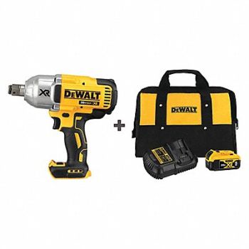 DEWALT Impact Wrench Cordless Full-Size 20VDC, 58JL99