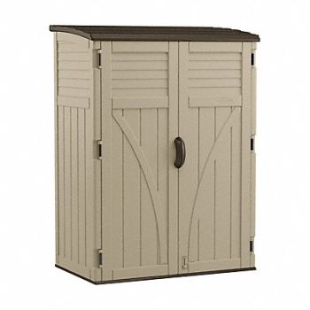 SUNCAST Verticle Resin Shed 54 cu ft., 58KM66