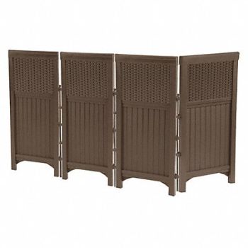 SUNCAST Wicker Outdoor Screen Enclosure Resin, 58KM77