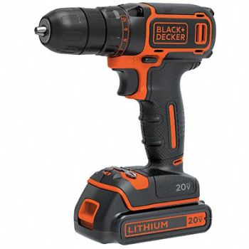 BLACK DECKER Drill/Driver Lithium 20V, 58KU95