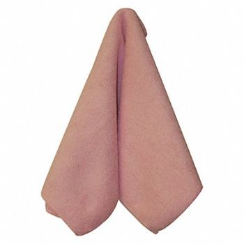 MICROFIBER TECHNOLOGIES Microfiber Cloth Gen Purpose 16x16 Pink, 58LA95