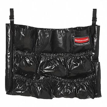 RUBBERMAID COMMERCIAL PRODUCTS Executive Brute Caddy Bag Black, 58LJ94