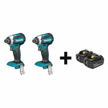 MAKITA Impact Driver Kit Pistol Grip 18VDC, 58ML54