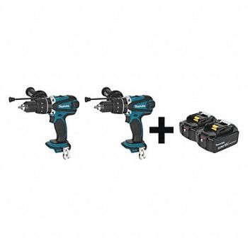 MAKITA Cordless Hammer Drill/Driver Kit 4.0Ah, 58ML64