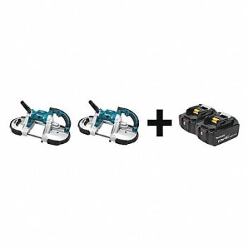 MAKITA Cordless Band Saw Kit 18V 4.0Ah, 58MM12