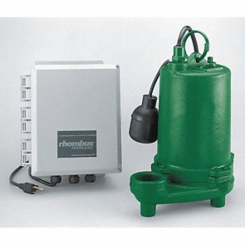 MEYER Effluent Pump Hi Temp Cast Iron 1/2HP, 58MY02