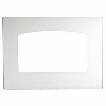 Range Oven Door Glass White, 58NT94