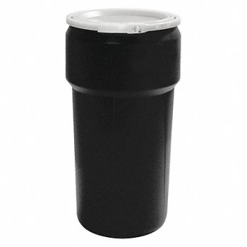 EAGLE Open Head Poly Drum w/Lock Ring 20 gal., 58PA99