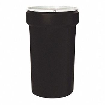 EAGLE Open Head Poly Drum w/Lock Ring 55 gal., 58PC02