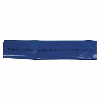 CONTINENTAL Water Discharge Hose 1-1/2 Blue, 58PC45