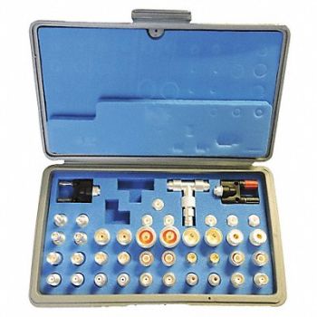 TEST PRODUCTS INTL. Coax Adaptor Connector Kit Delux 41 pcs, 58PF21